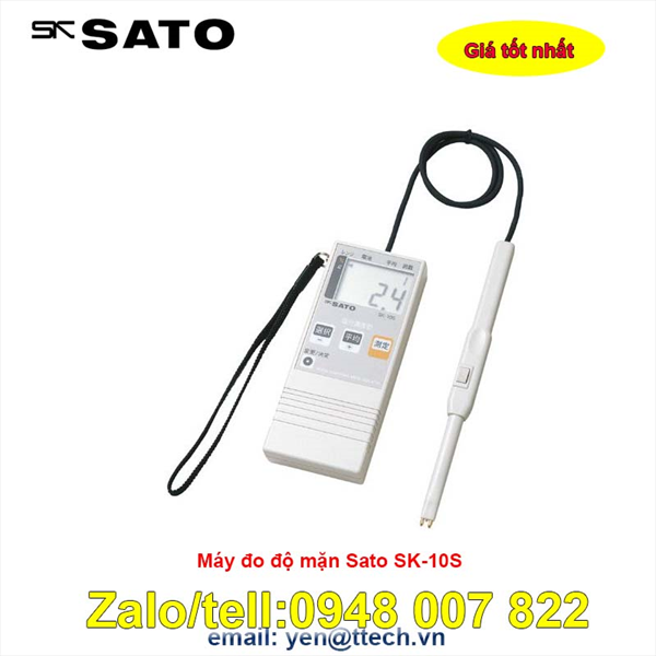 Máy đo độ mặn Sato SK-10S